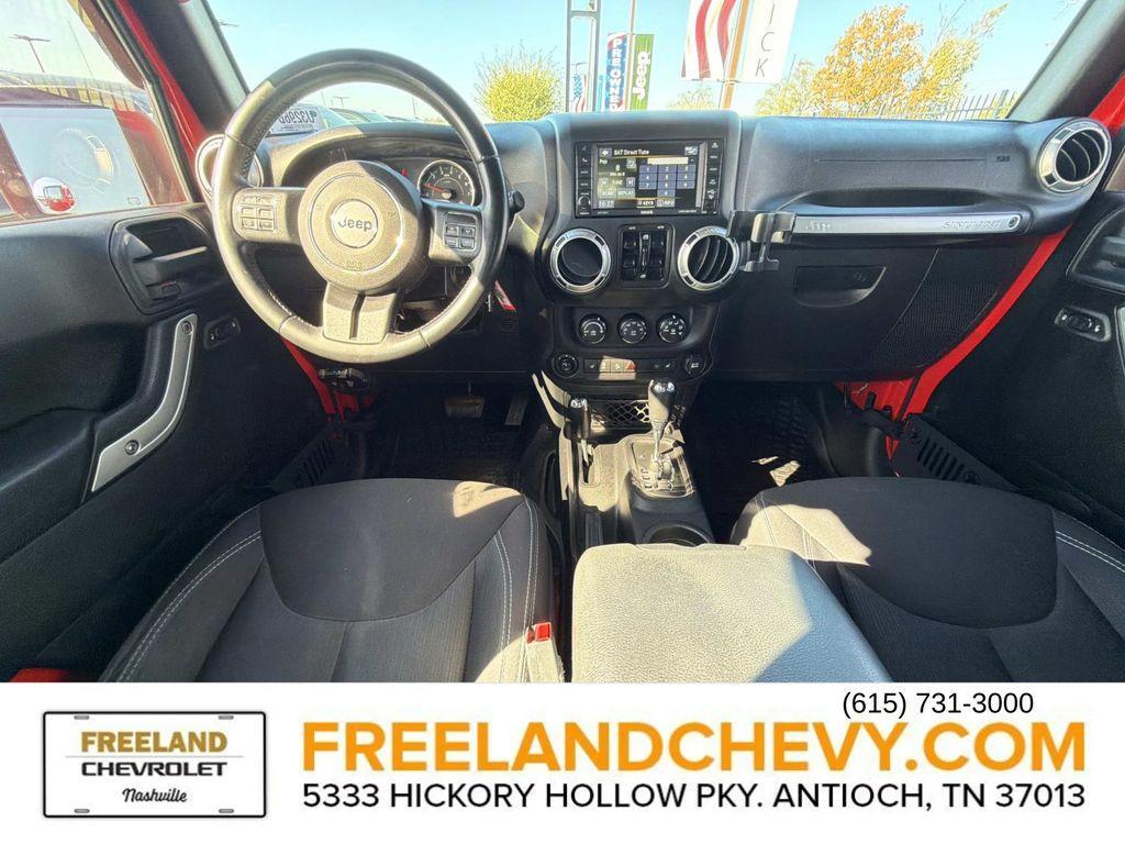 used 2015 Jeep Wrangler Unlimited car, priced at $16,991