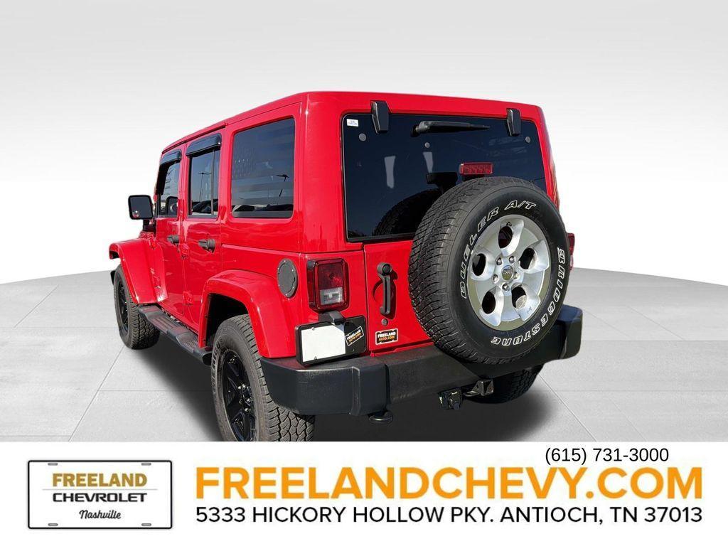 used 2015 Jeep Wrangler Unlimited car, priced at $16,991