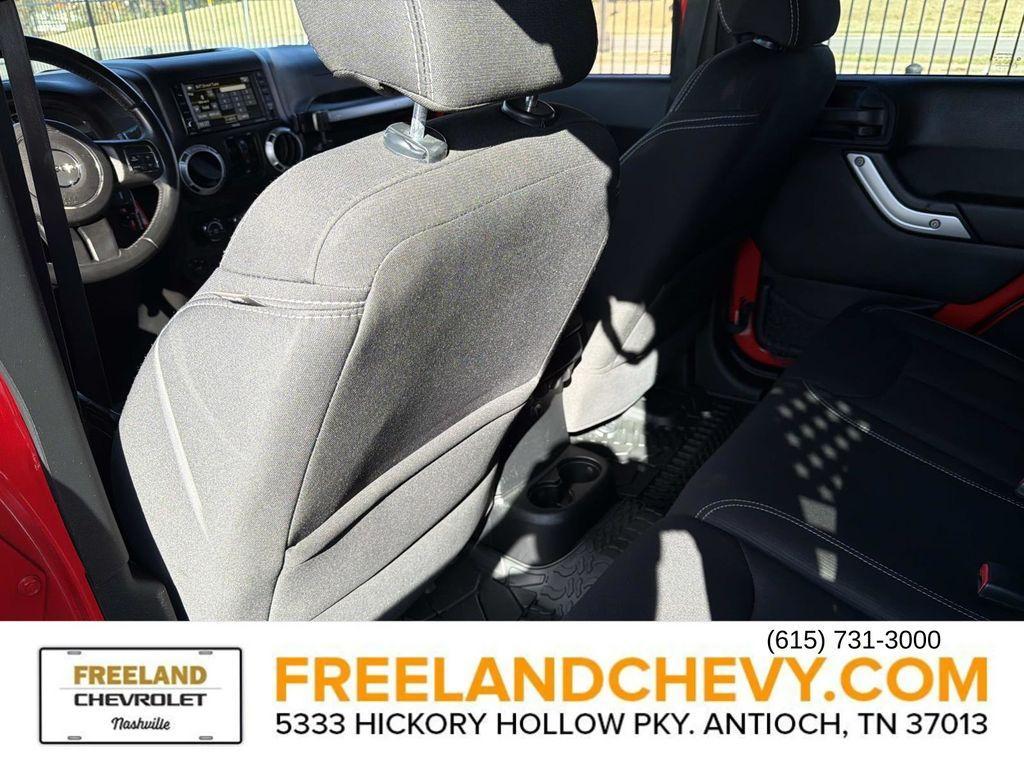 used 2015 Jeep Wrangler Unlimited car, priced at $16,991