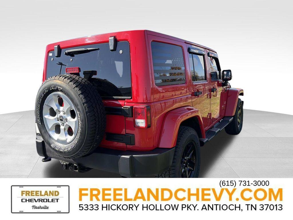 used 2015 Jeep Wrangler Unlimited car, priced at $16,991