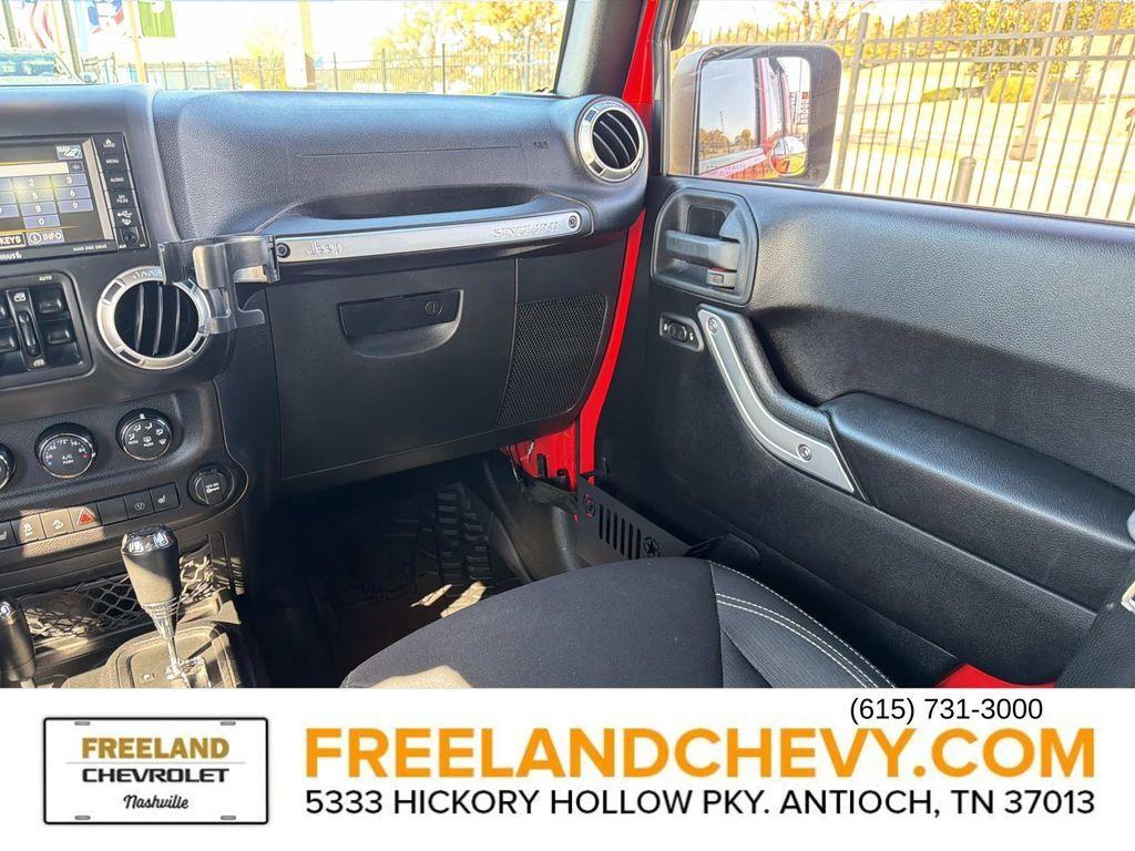 used 2015 Jeep Wrangler Unlimited car, priced at $16,991