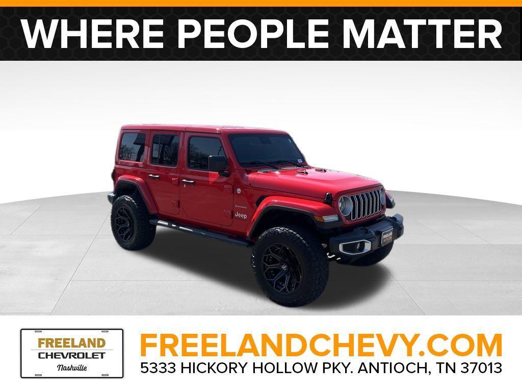 used 2024 Jeep Wrangler car, priced at $38,512