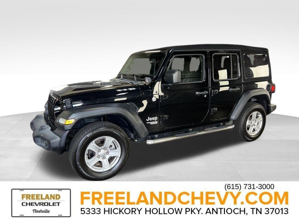 used 2019 Jeep Wrangler Unlimited car, priced at $24,888