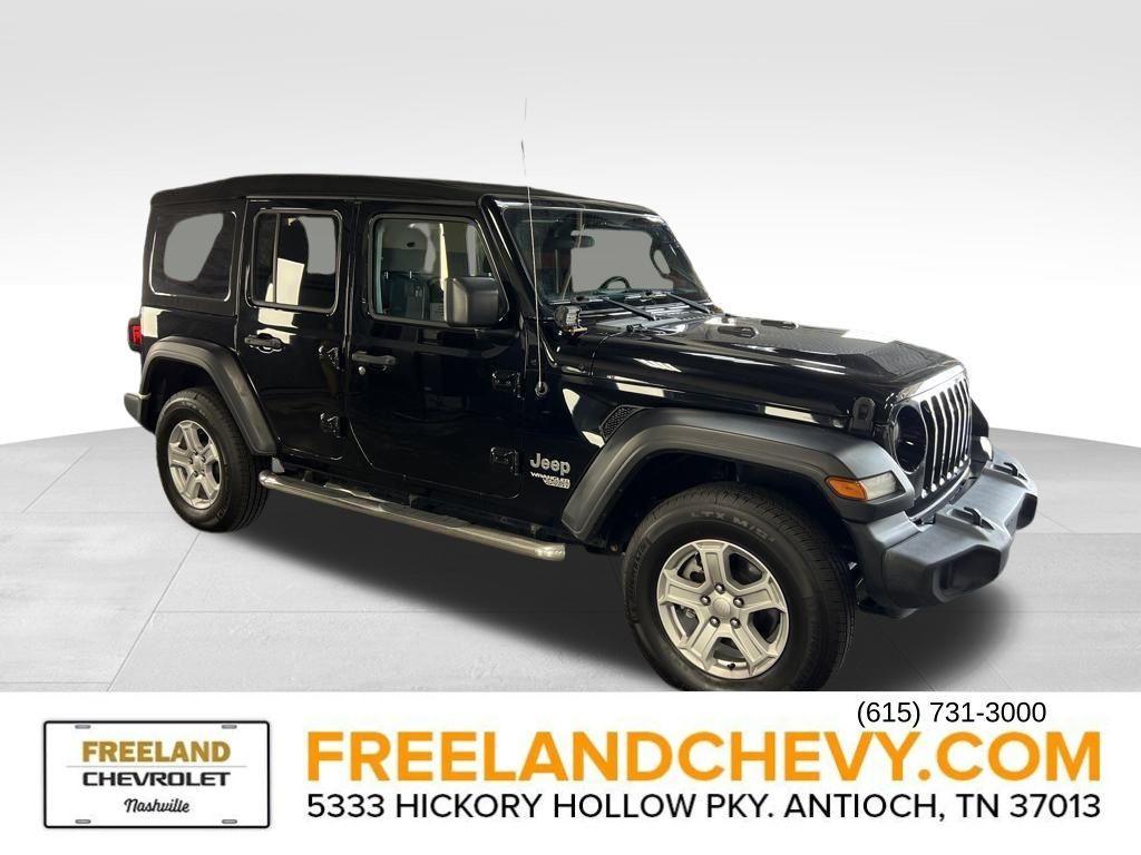 used 2019 Jeep Wrangler Unlimited car, priced at $24,888