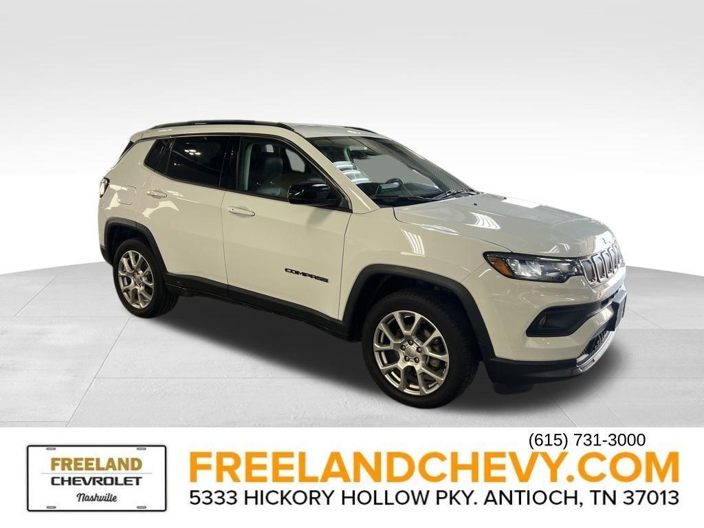 used 2022 Jeep Compass car, priced at $20,254