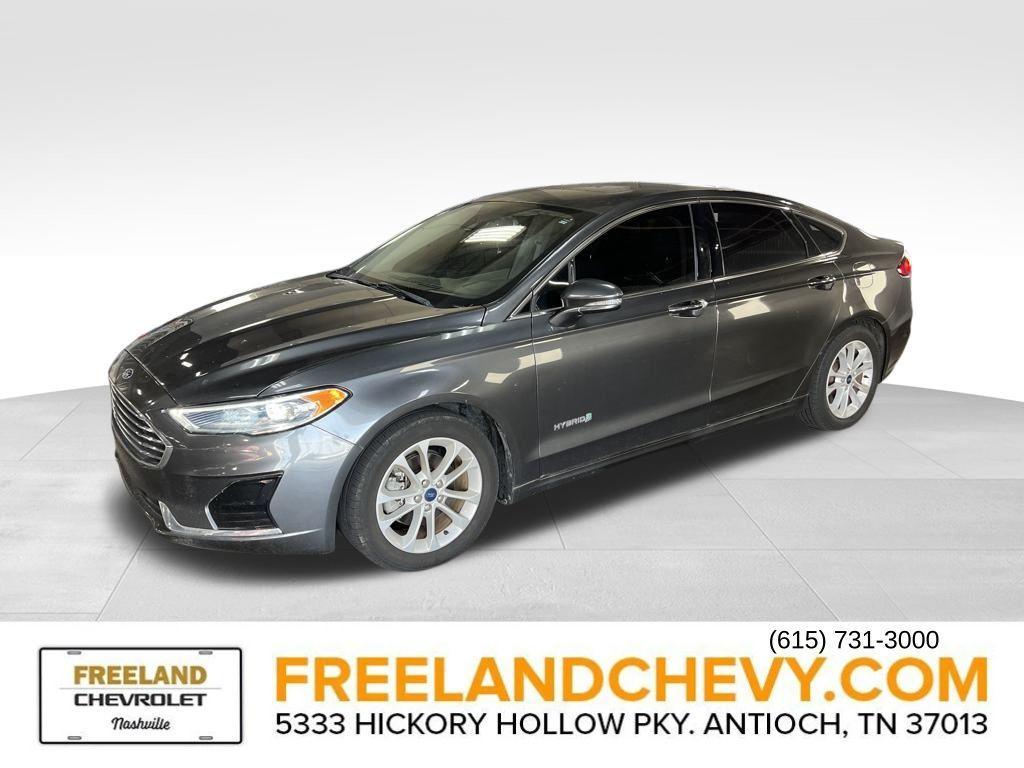 used 2019 Ford Fusion Hybrid car, priced at $14,336
