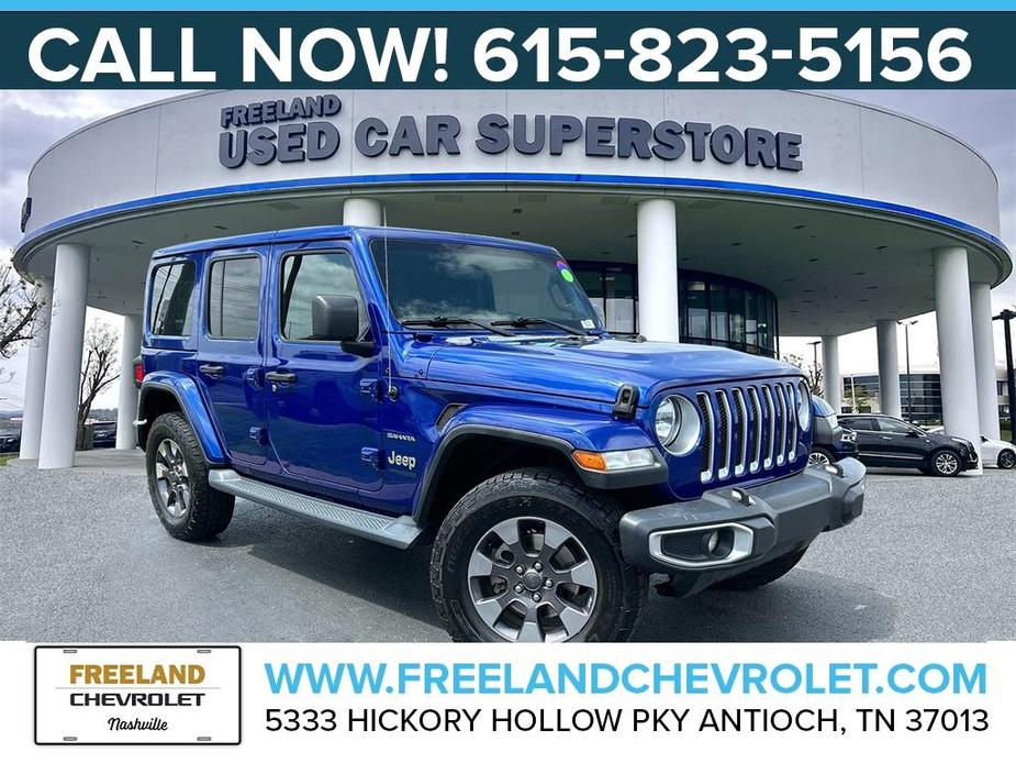 used 2018 Jeep Wrangler Unlimited car, priced at $28,874