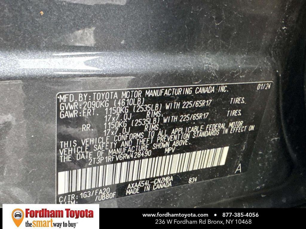 used 2024 Toyota RAV4 car, priced at $28,599