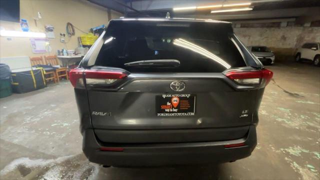 used 2021 Toyota RAV4 car, priced at $22,000