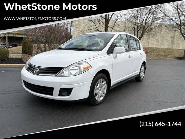 used 2012 Nissan Versa car, priced at $4,999