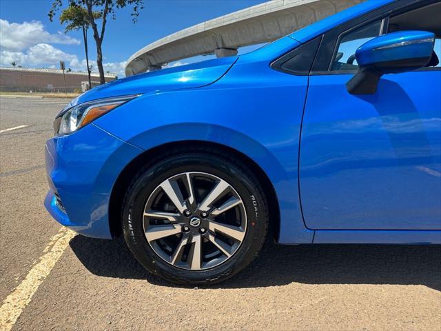 used 2021 Nissan Versa car, priced at $19,000