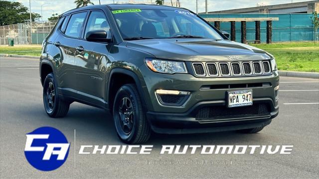 used 2018 Jeep Compass car, priced at $15,000