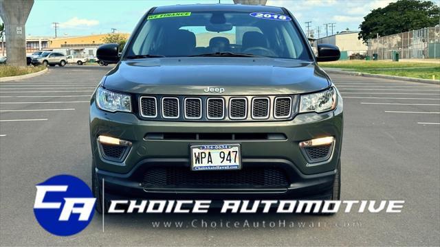 used 2018 Jeep Compass car, priced at $15,000