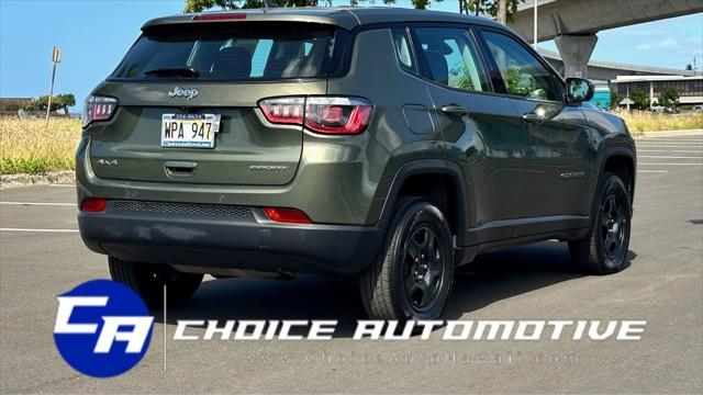 used 2018 Jeep Compass car, priced at $15,000