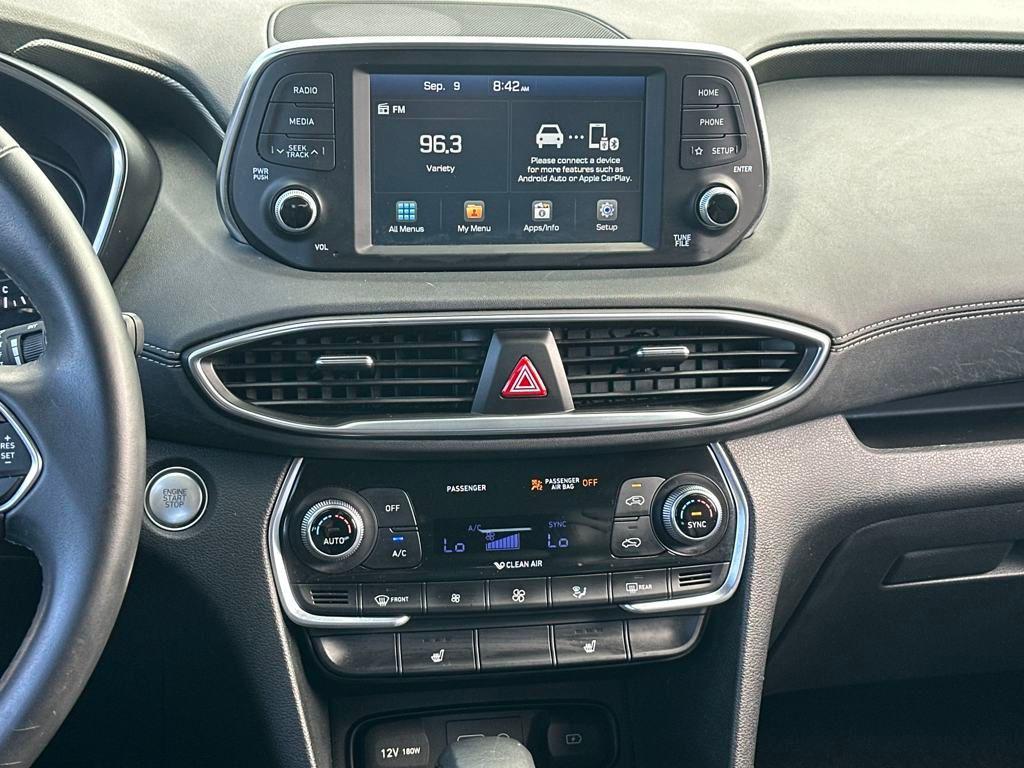 used 2019 Hyundai Santa Fe car, priced at $22,250