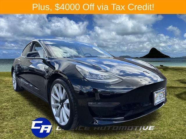 used 2018 Tesla Model 3 car, priced at $28,000