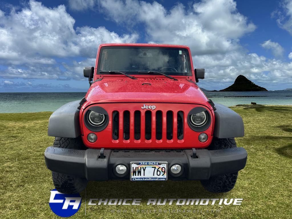 used 2015 Jeep Wrangler Unlimited car, priced at $18,000