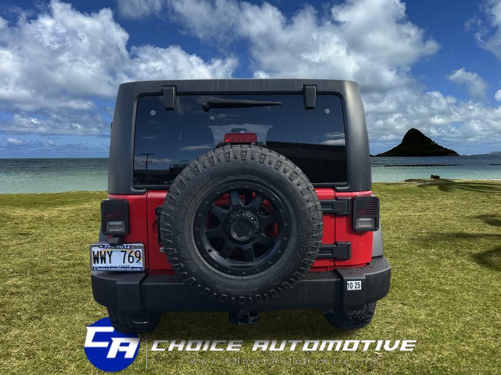 used 2015 Jeep Wrangler Unlimited car, priced at $18,000