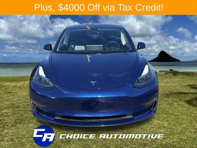 used 2021 Tesla Model 3 car, priced at $28,500