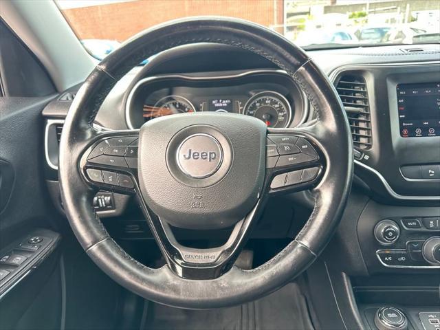 used 2021 Jeep Cherokee car, priced at $21,500