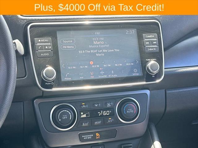 used 2021 Nissan Leaf car, priced at $17,500