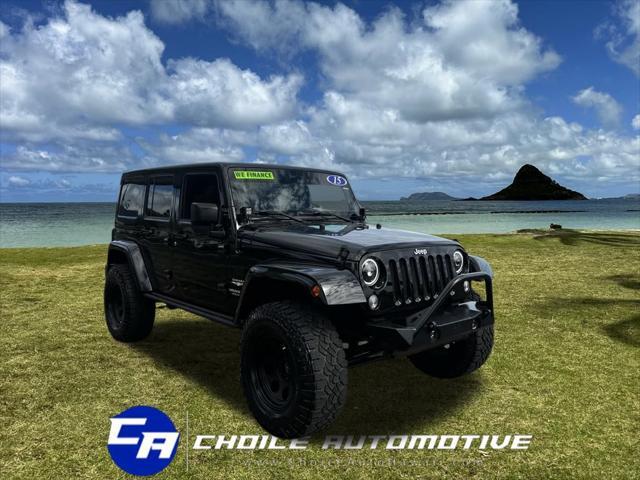 used 2015 Jeep Wrangler Unlimited car, priced at $20,000