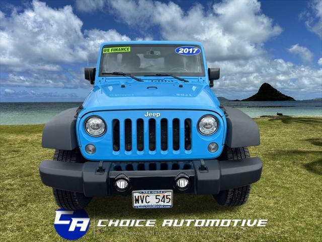 used 2017 Jeep Wrangler Unlimited car, priced at $24,000