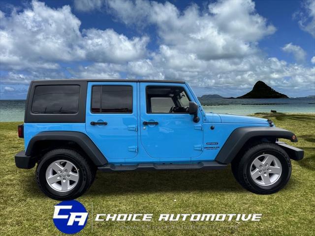 used 2017 Jeep Wrangler Unlimited car, priced at $24,000