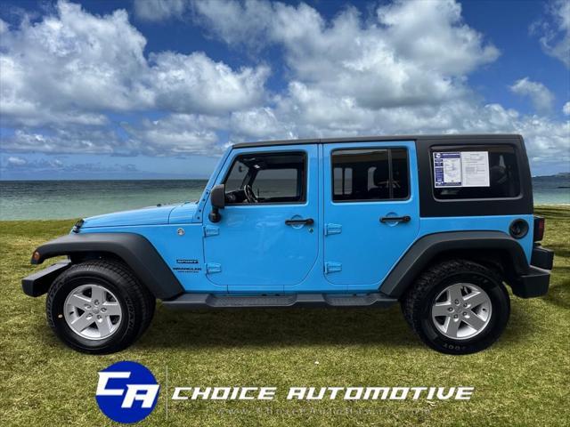 used 2017 Jeep Wrangler Unlimited car, priced at $24,000