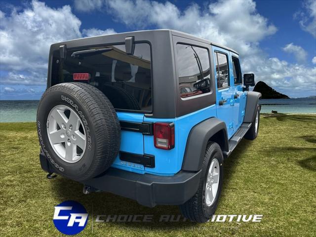 used 2017 Jeep Wrangler Unlimited car, priced at $24,000