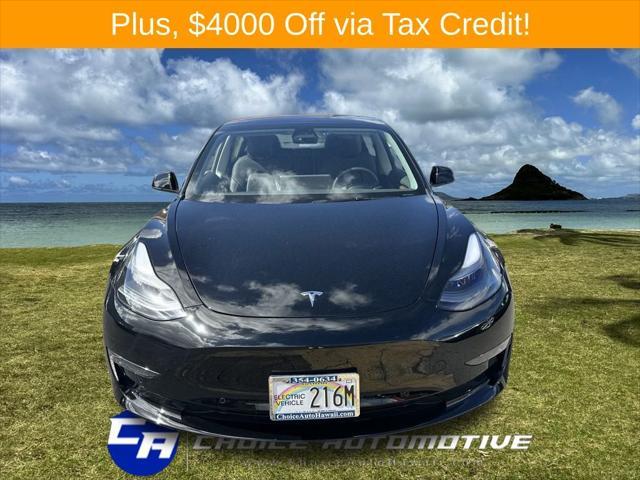 used 2022 Tesla Model 3 car, priced at $30,000