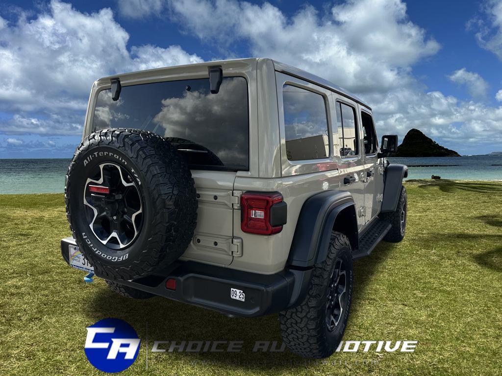 used 2022 Jeep Wrangler Unlimited 4xe car, priced at $38,500