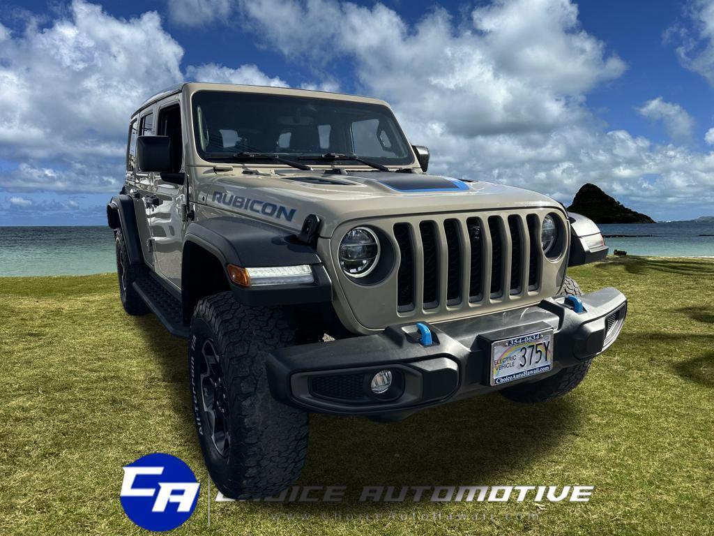 used 2022 Jeep Wrangler Unlimited 4xe car, priced at $38,500