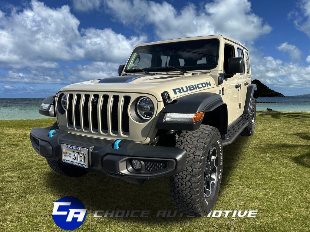 used 2022 Jeep Wrangler Unlimited 4xe car, priced at $38,500