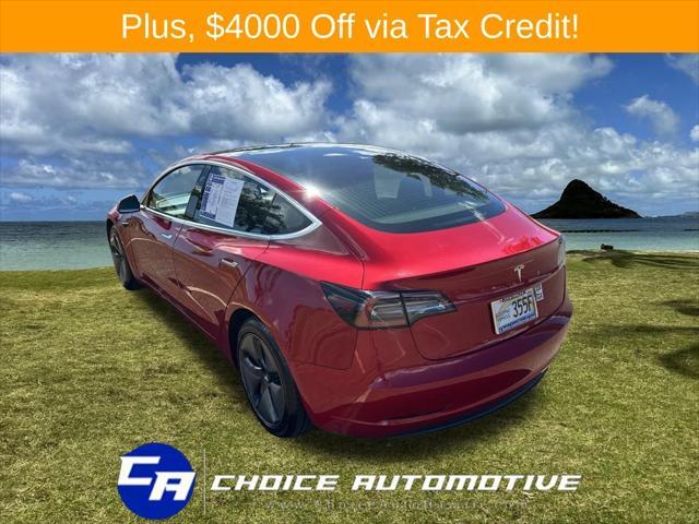 used 2019 Tesla Model 3 car, priced at $25,000