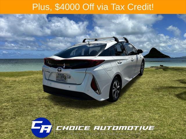 used 2017 Toyota Prius Prime car, priced at $22,500