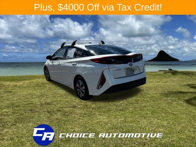 used 2017 Toyota Prius Prime car, priced at $22,500