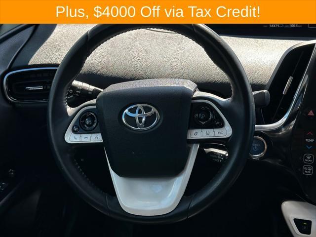 used 2017 Toyota Prius Prime car, priced at $22,500