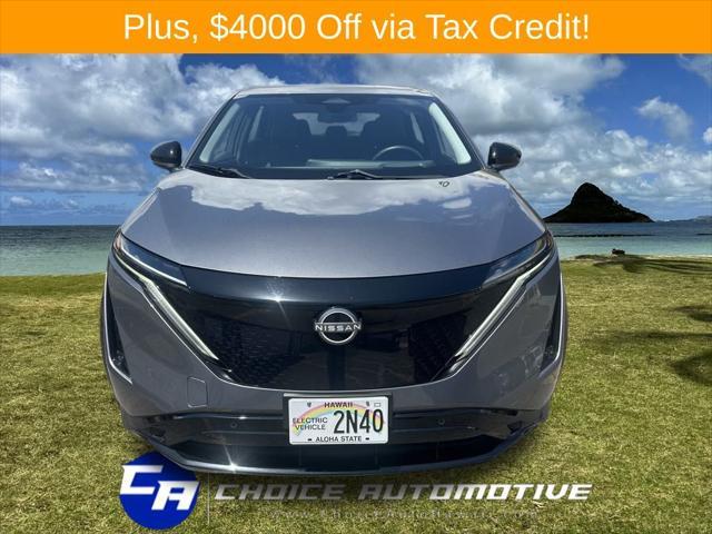 used 2023 Nissan ARIYA car, priced at $30,000