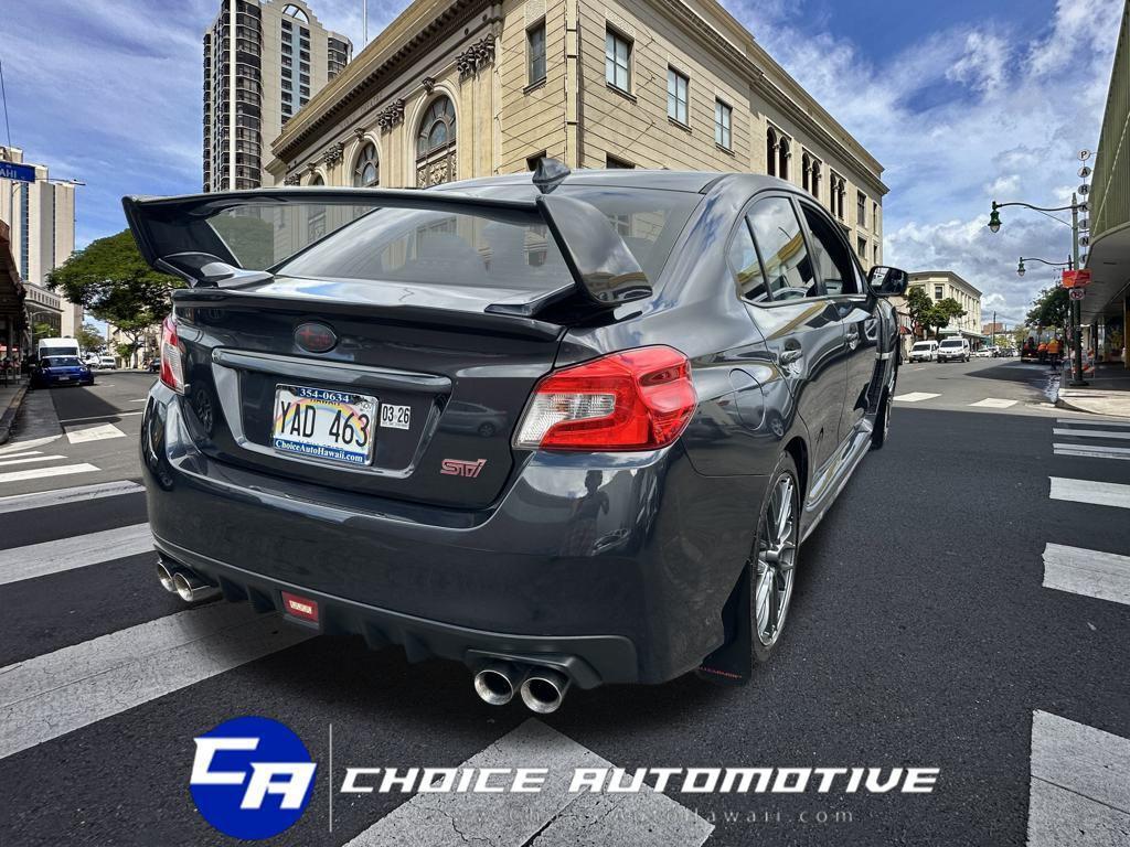 used 2016 Subaru WRX STI car, priced at $25,000