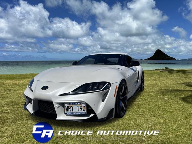 used 2022 Toyota Supra car, priced at $50,000