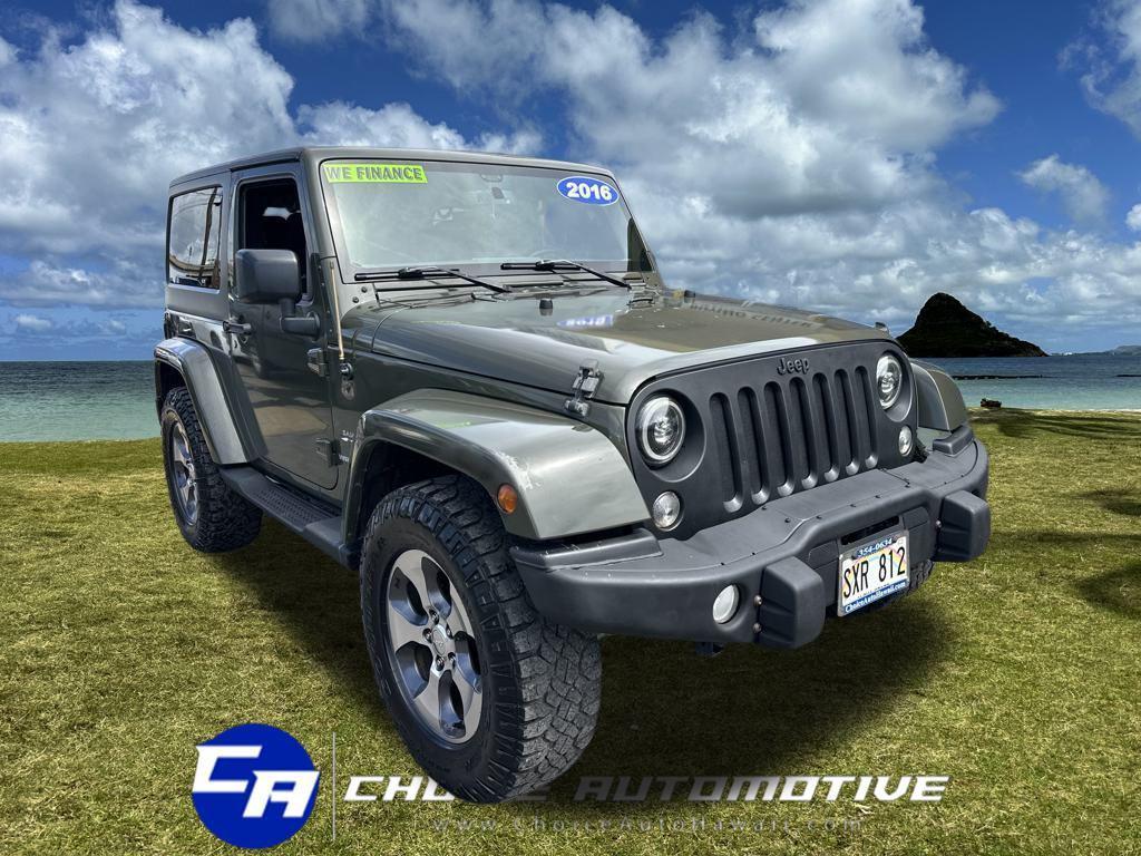 used 2016 Jeep Wrangler car, priced at $18,000