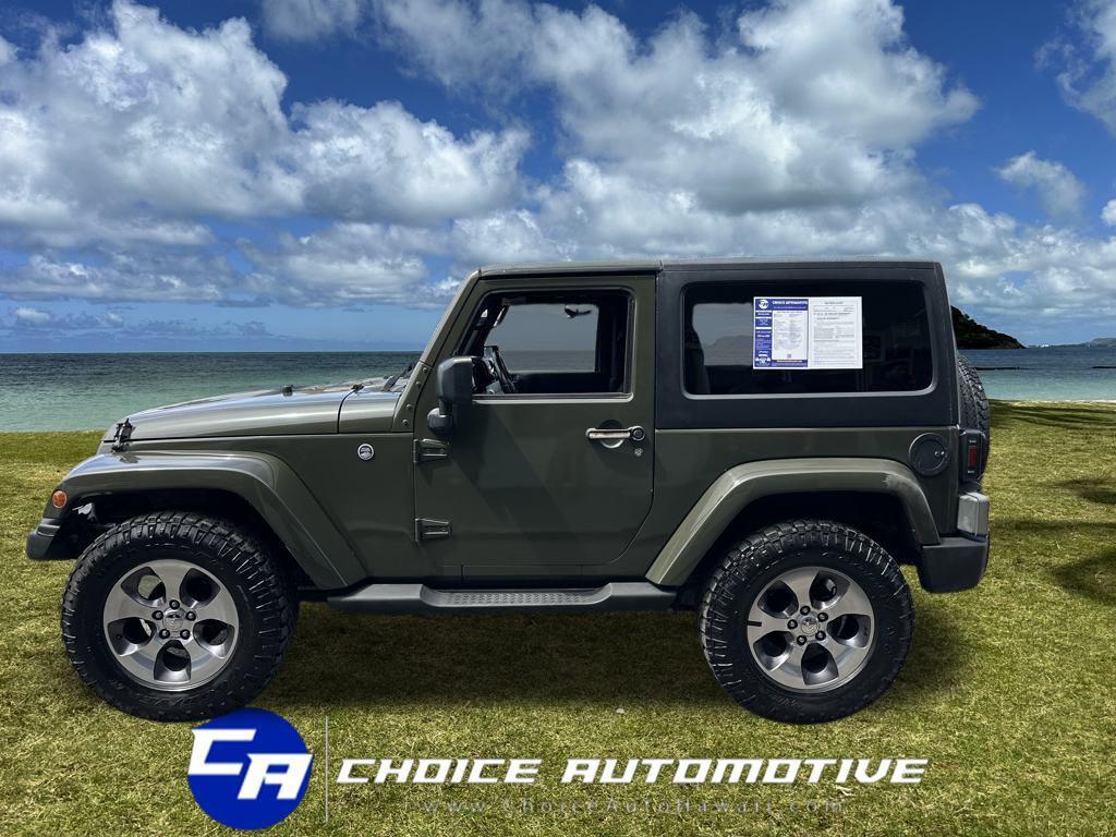 used 2016 Jeep Wrangler car, priced at $18,000