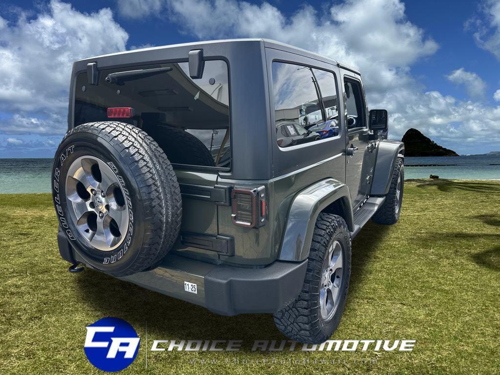 used 2016 Jeep Wrangler car, priced at $18,000