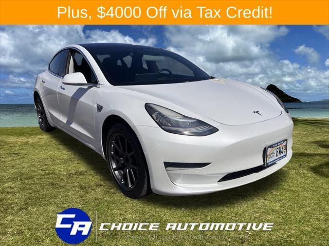 used 2018 Tesla Model 3 car, priced at $27,000