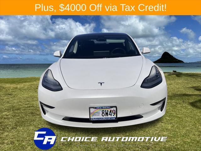 used 2018 Tesla Model 3 car, priced at $27,000