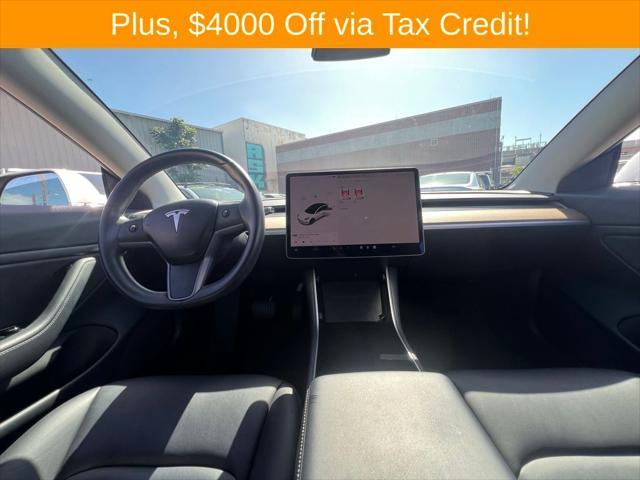 used 2018 Tesla Model 3 car, priced at $27,000