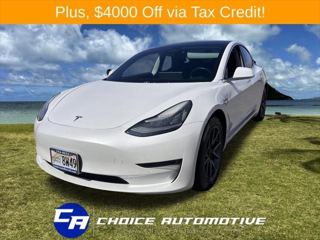 used 2018 Tesla Model 3 car, priced at $25,000