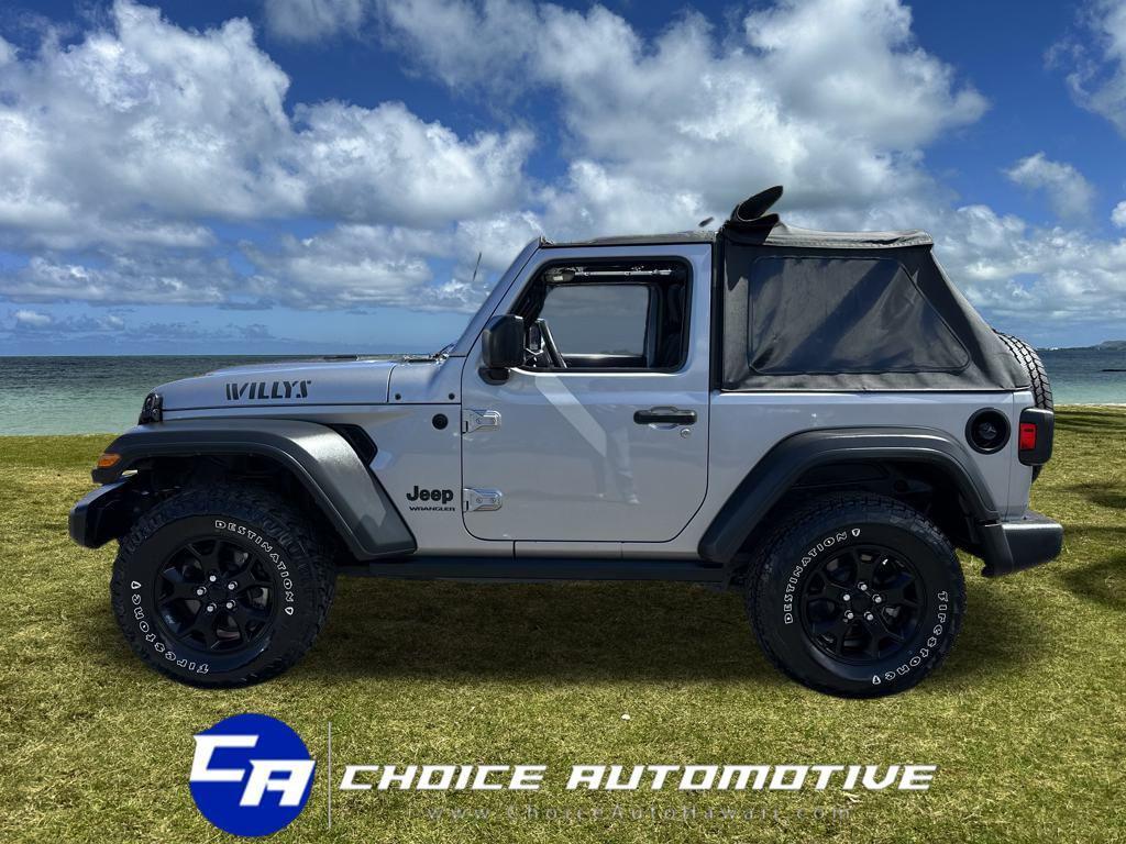 used 2021 Jeep Wrangler car, priced at $26,500