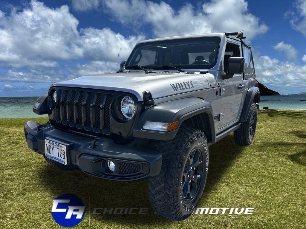 used 2021 Jeep Wrangler car, priced at $26,500